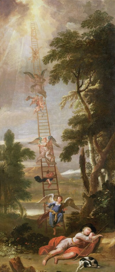 Jakobs droom, 1705 door James Thornhill